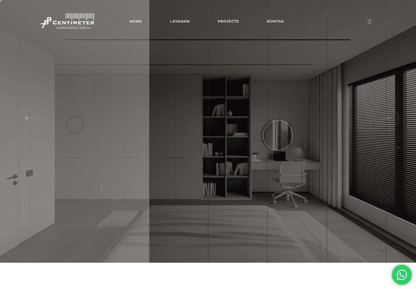 Tampilan website 789 Centimeter